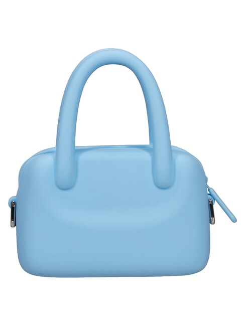 JELLYPOP Geantă mini din silicon, cu curea de umăr Albastru Neptun - Accesorii de călătorie