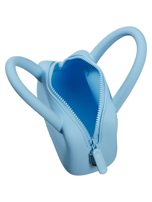 JELLYPOP Geantă mini din silicon, cu curea de umăr Albastru Neptun - Accesorii de călătorie