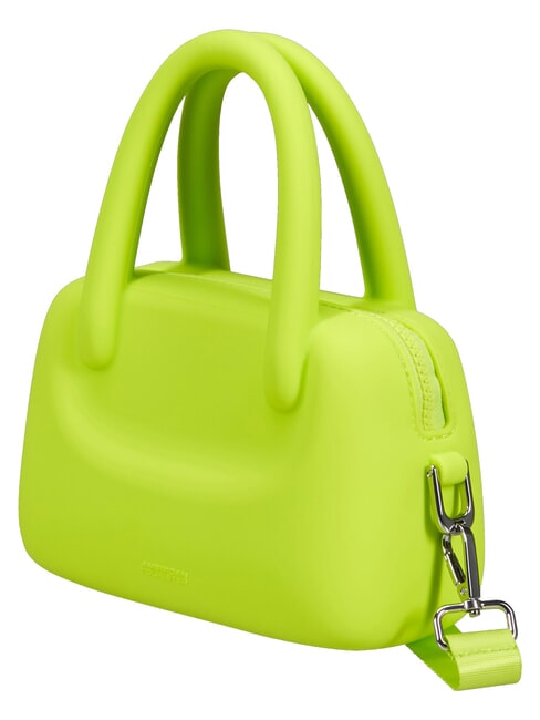 JELLYPOP Geantă mini din silicon, cu curea de umăr lăm&acirc;ie verde - Accesorii de călătorie