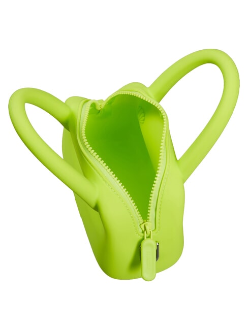 JELLYPOP Geantă mini din silicon, cu curea de umăr lăm&acirc;ie verde - Accesorii de călătorie