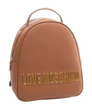 LOVE MOSCHINO BOLD LOVE Rucsac mic cu logo &icirc;n relief castan - Genți femei - 4