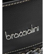 BRACCIALINI NORA Geantă de umăr mini negru - Genți femei - 3