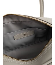 FURLA POPPY Geantă mini, cu curea de umăr gri piatră - Genți femei - 5