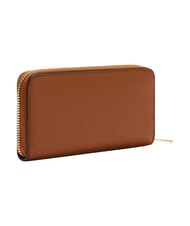 FURLA CAMELIA Portofel cu fermoar, din piele extra maro - Portofele femei - 3
