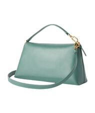 FURLA SFERA SOFT Geantă de m&acirc;nă din piele, cu curea de umăr iederă verde - Genți femei - 2