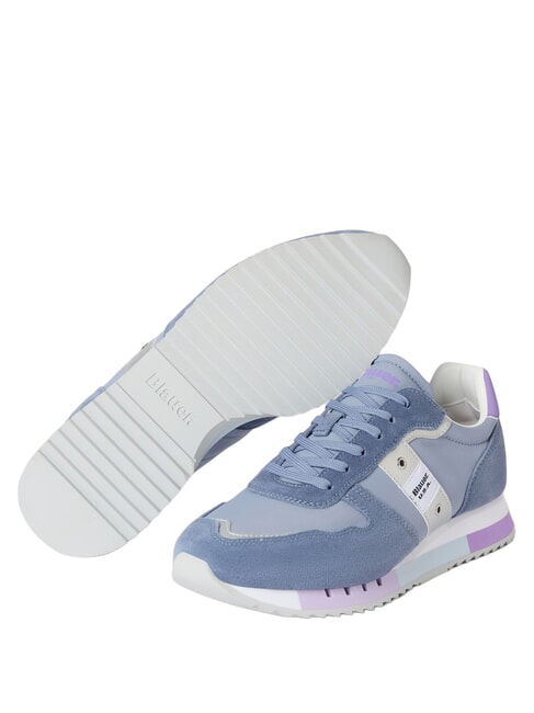 MELROSE Adidași blugi/liliac - Pantofi femei