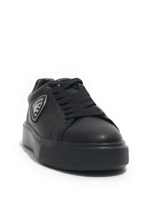VENUS Adidași din piele BLACK - Pantofi femei