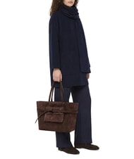 GIANNI CHIARINI BELTY Sacoșă de cumpărături mocha - Genți femei - 2