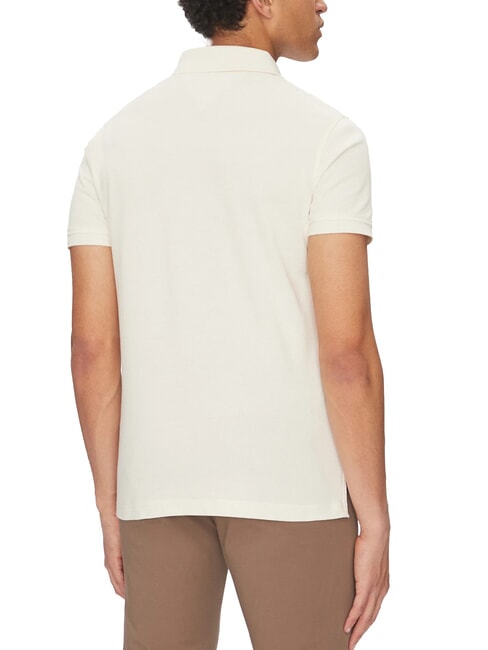 TH Tricou polo cu m&acirc;necă scurtă, croială regulată petală de fildeș - maiou Polo