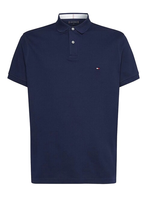 TH Tricou polo cu m&acirc;necă scurtă, croială regulată carbon marin - maiou Polo