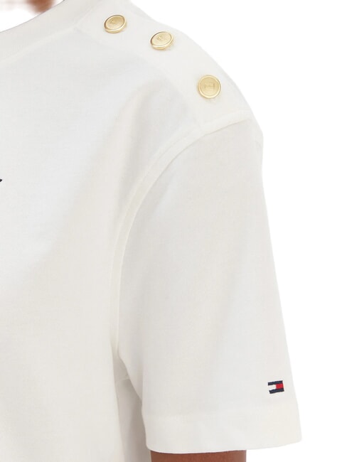 TJ Signature Tricou din bumbac ecru - tricou
