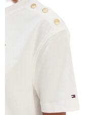 TOMMY HILFIGER TJ Signature Tricou din bumbac ecru - tricou - 3