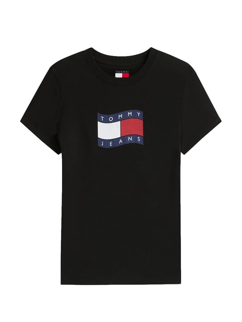 TJ FLAG Tricou din bumbac negru - tricou