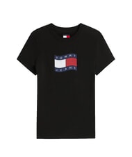 TOMMY HILFIGER TJ FLAG Tricou din bumbac negru - tricou - 3
