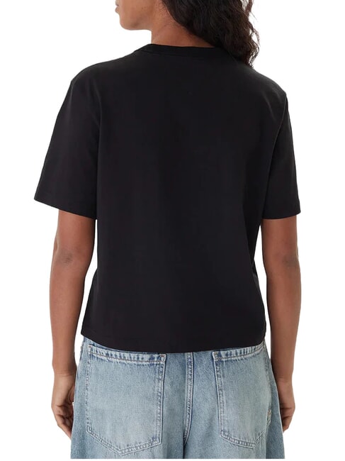 TJ Tricou cu m&acirc;necă scurtă negru - tricou