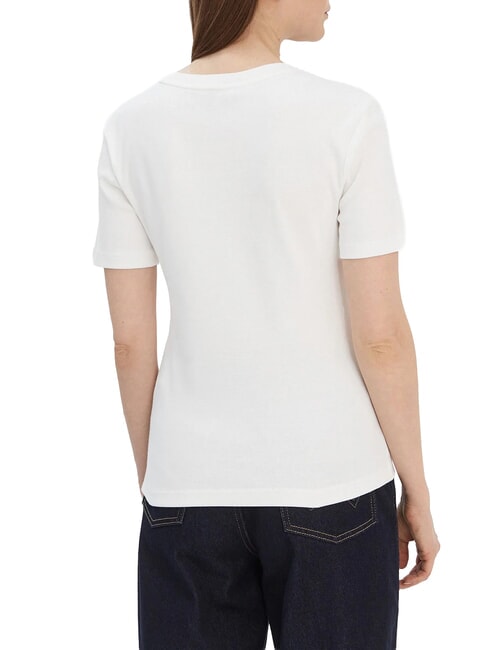 TH Tricou din bumbac ecru - tricou