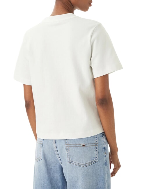 TJ Tricou din bumbac regenerat ecru - tricou