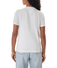 TOMMY HILFIGER TJ Tricou din bumbac reciclat ecru - tricou - 2