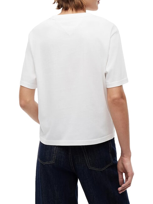TJ Tricou cu m&acirc;necă scurtă ecru - tricou