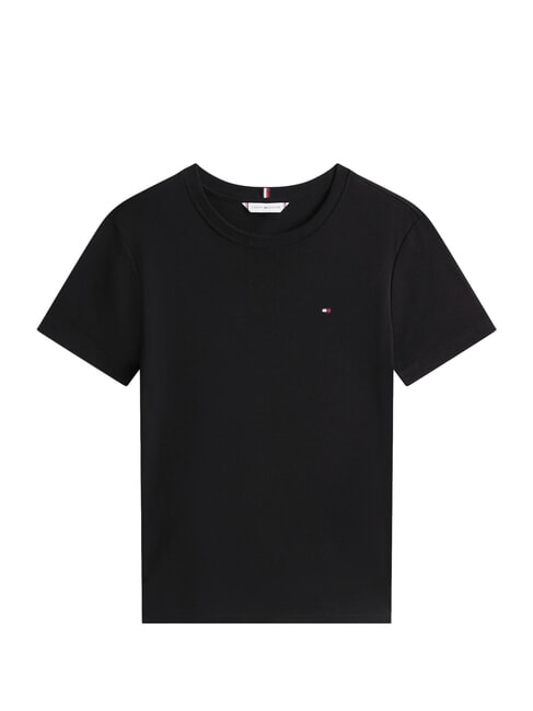 TH Tricou din bumbac negru - tricou