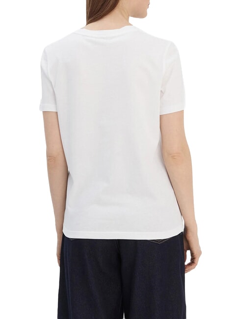 TH 1985 Tricou de bumbac alb optic - tricou