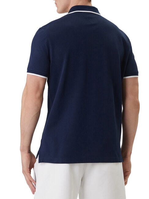 TH Tricou polo din bumbac regenerat carbon marin - maiou Polo