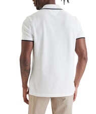 TOMMY HILFIGER TH Tricou polo din bumbac regenerat alb - maiou Polo - 2