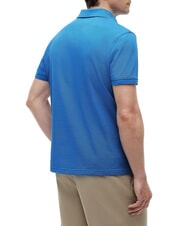 TOMMY HILFIGER TH Tricou polo cu m&acirc;necă scurtă, croială regulată orbită albastră - maiou Polo - 2