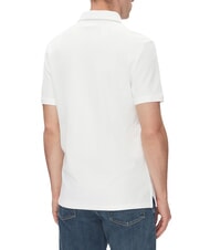 CALVIN KLEIN CKJ Tricou polo din bumbac alb strălucitor - maiou Polo - 2