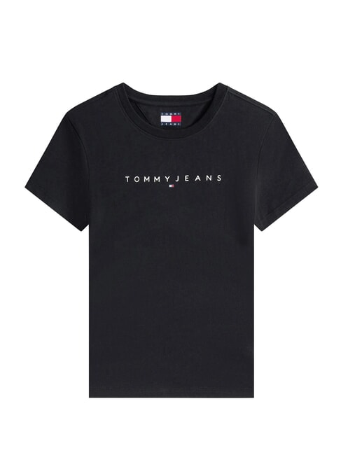 SCRIPT LOGO Tricou cu m&acirc;necă scurtă negru și negru - tricou