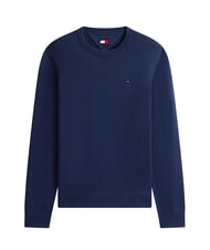 TOMMY HILFIGER TJ Pulover din bumbac regenerat noapte &icirc;ntunecată bleumarin - Pulovere pentru bărbați - 3