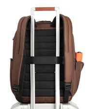 PIQUADRO WOLLEM Rucsac pentru laptop de 15,6" BROWN - Rucsacuri pentru laptop - 3