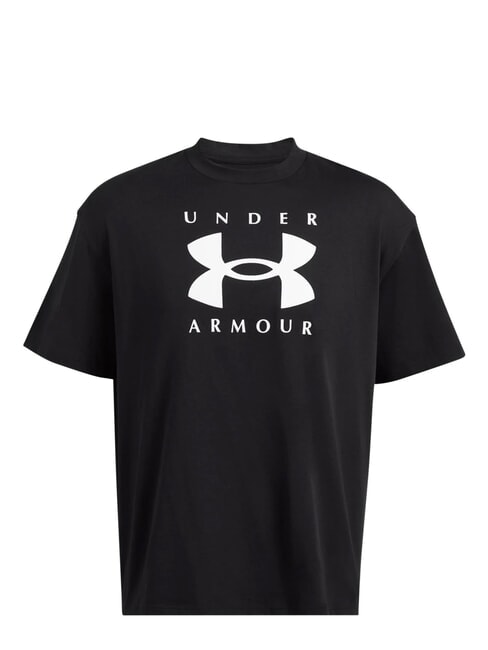 BRANDED Tricou supradimensionat, cu m&acirc;necă scurtă negru - tricou