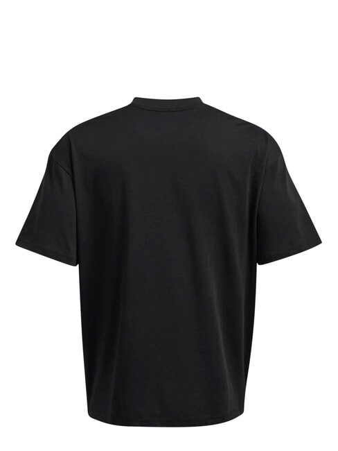 BRANDED Tricou supradimensionat, cu m&acirc;necă scurtă negru - tricou