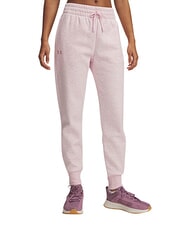 UNDER ARMOUR RIVAL FLEECE Pantaloni de jogging roz deschis heather - Pantaloni pentru femei - 3