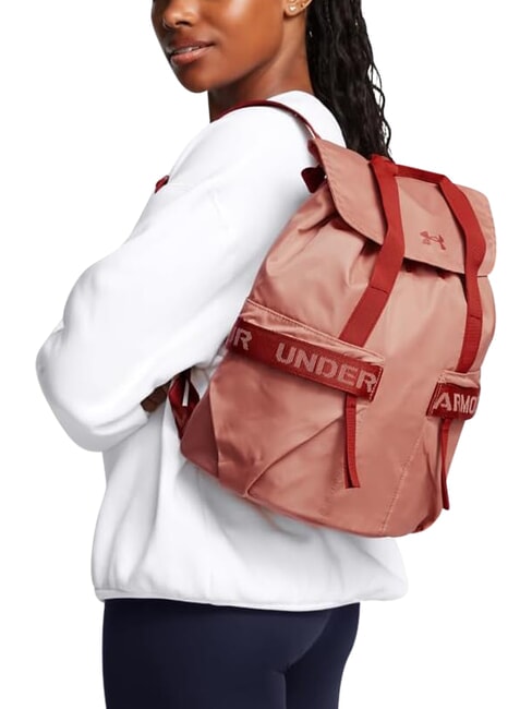 FAVORITE Rucsac cu buzunare multiple roz canion - Rucsacuri pentru școală și timp liber