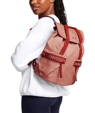 UNDER ARMOUR FAVORITE Rucsac cu buzunare multiple roz canion - Rucsacuri pentru școală și timp liber - 2