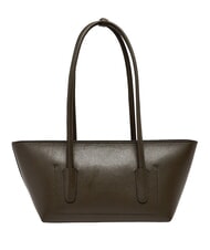 COCCINELLE DOUBLE BEAT Geantă de cumpărături cu clutch noroi - Genți femei - 5