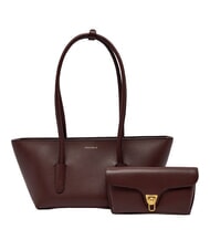 COCCINELLE DOUBLE BEAT Geantă de cumpărături cu clutch boabe - Genți femei - 5