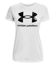 UNDER ARMOUR LOGO Tricou cu m&acirc;necă scurtă alb - tricou - 4