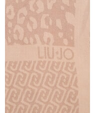 LIUJO LOGO Eșarfă cu logo cămilă - Eșarfe - 4