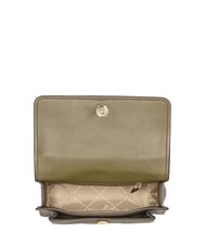MICHAEL KORS CLAIRE Geantă de umăr din piele, geantă crossbody loden - Genți femei - 4