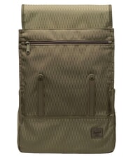 HERSCHEL SURVEY  Rucsac din PET reciclat diamant verde iederă - Rucsacuri pentru școală și timp liber - 4