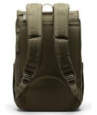 HERSCHEL LITTLE AMERICA MID Rucsac de dimensiune medie diamant verde iederă - Rucsacuri pentru școală și timp liber - 3