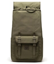HERSCHEL LITTLE AMERICA  Rucsac de dimensiune standard diamant verde iederă - Rucsacuri pentru școală și timp liber - 4