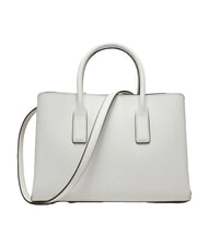 MICHAEL KORS RUTHI Geantă de m&acirc;nă cu curea de umăr, din piele alb - Genți femei - 4