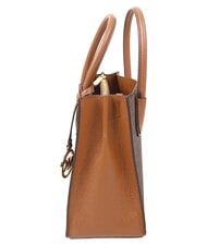 MICHAEL KORS MERCER Geantă messenger cu curea de umăr maro - Genți femei - 5
