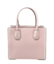 MICHAEL KORS MERCER Geantă de m&acirc;nă cu curea de umăr, din piele fard de obraz pudră - Genți femei - 4