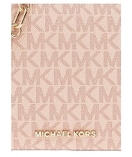MICHAEL KORS EMPIRE Geantă de umăr cu logo integral roz - Genți femei - 4