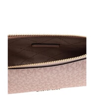 MICHAEL KORS EMPIRE Geantă de umăr cu logo integral roz - Genți femei - 5
